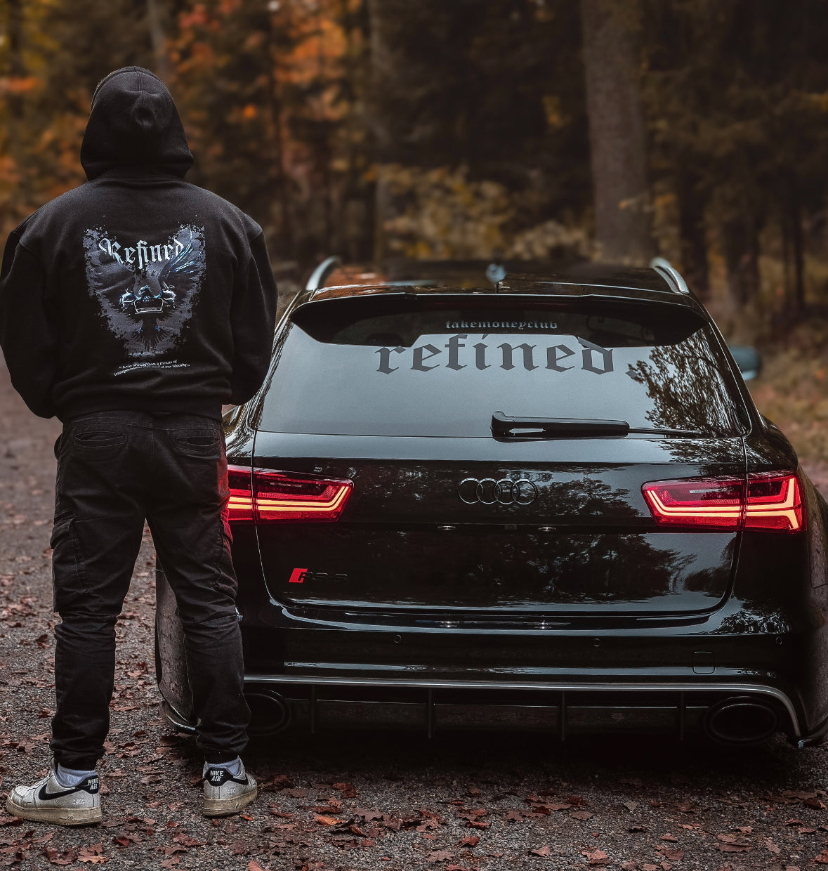 rf Sticker/Aufkleber MATT