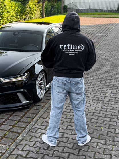 Basic Hoodie Print Oversized