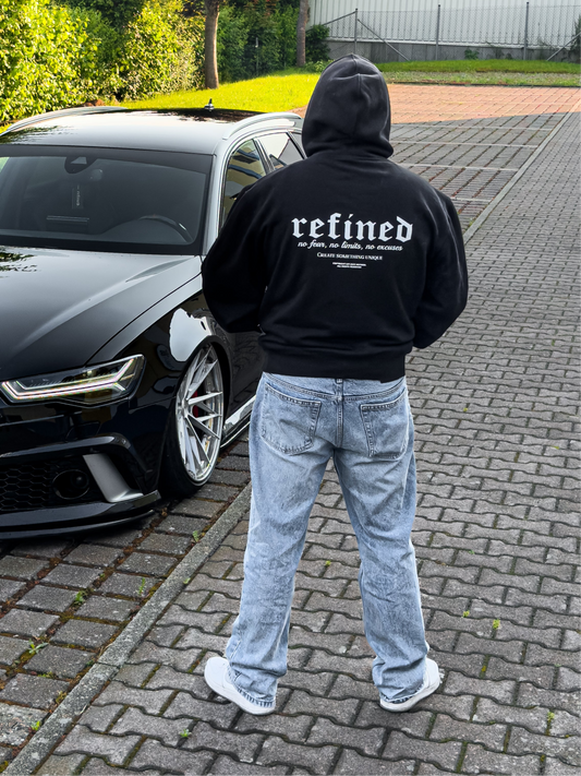 Basic Hoodie Print Oversized