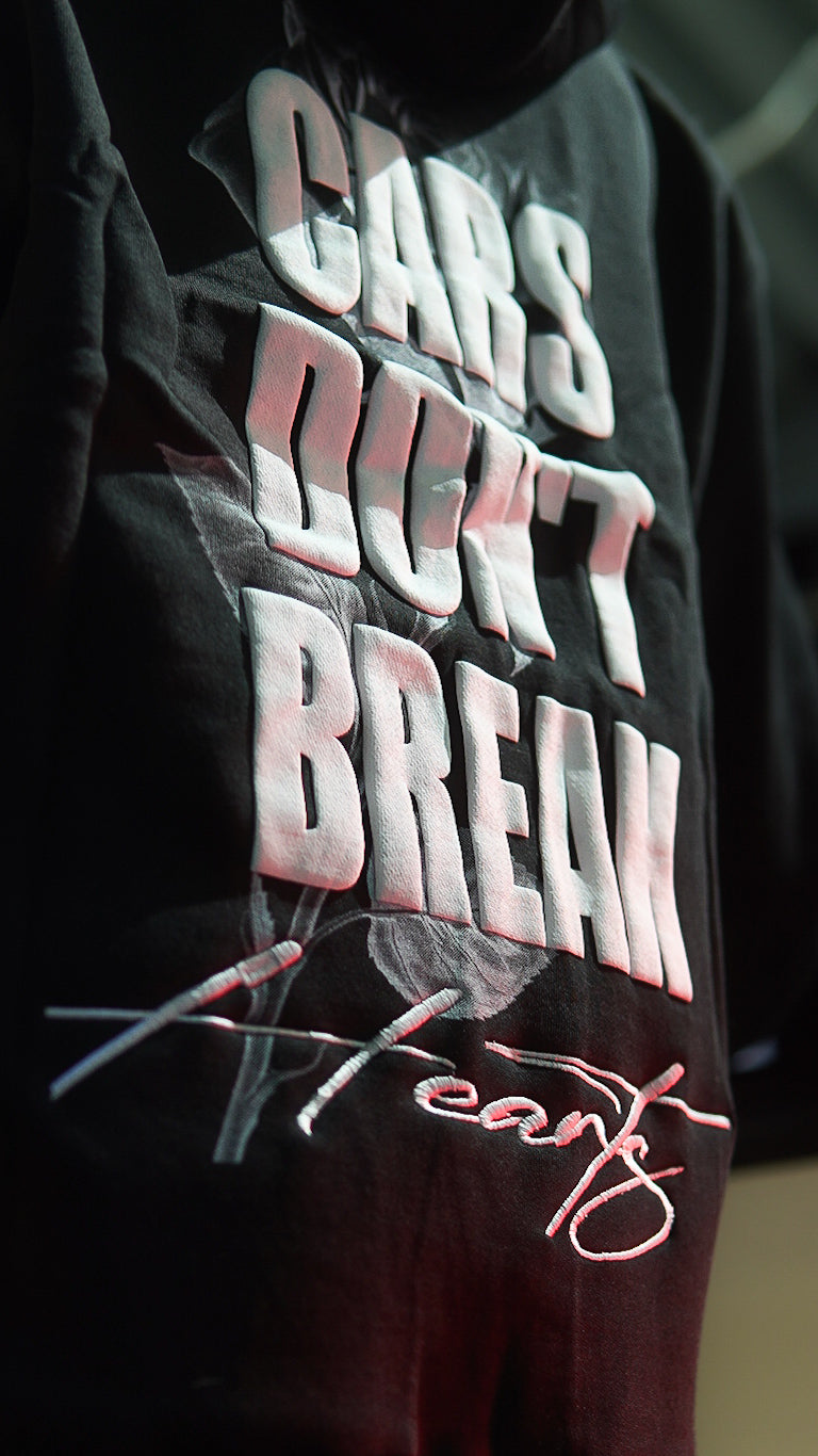 „Cars Don’t Break Hearts“ Edition Zipper Hoodie