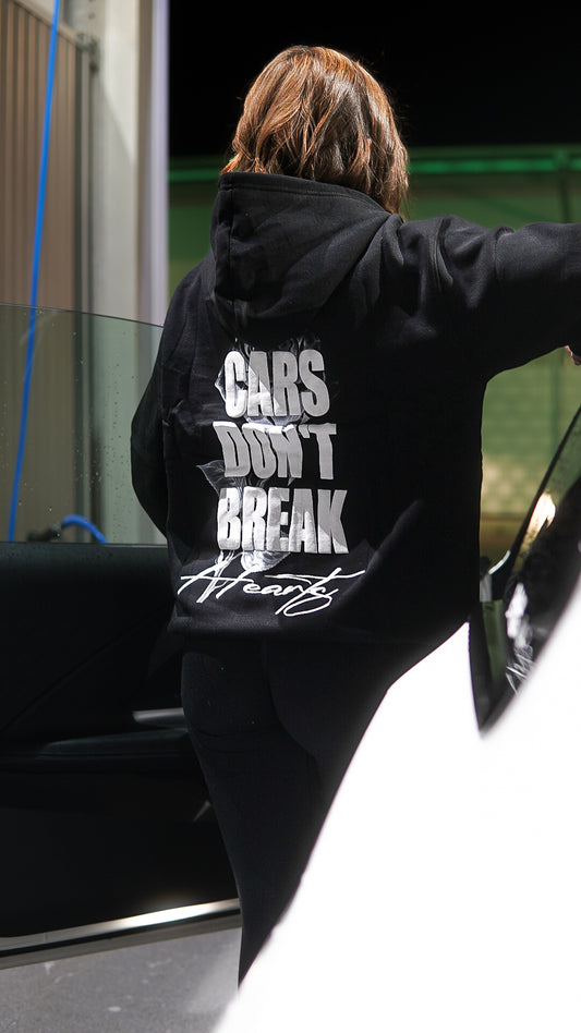 „Cars Don’t Break Hearts“ Edition Zipper Hoodie