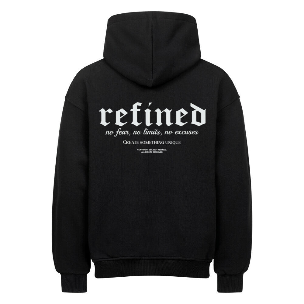 Basic Hoodie Print Oversized